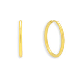 Thin Evryday Hoop Earrings