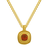 Saffron Necklace