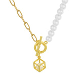 Cubic Charm Necklace